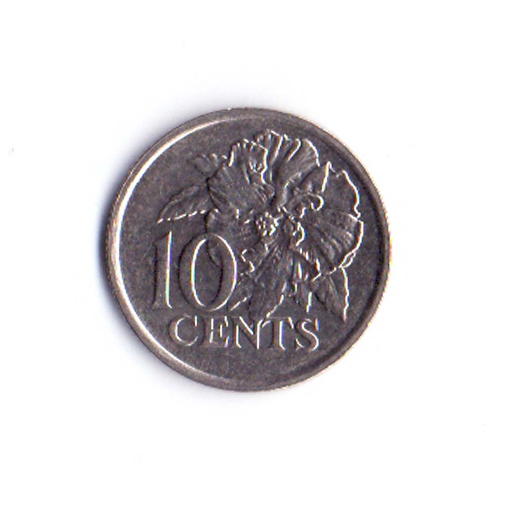 10 центов 1990 Тринидад и Тобаго - 10 cents 1990 Trinidad and Tobago