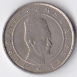 100.000 лир 2001 Турция - 100.000 lire 2001 Turkey, из оборота