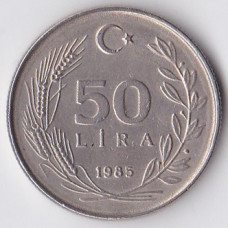 50 лир 1985 Турция - 50 lira 1985 Turkey