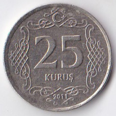 25 куруш 2011 Турция - 25 kurus 2011 Turkey