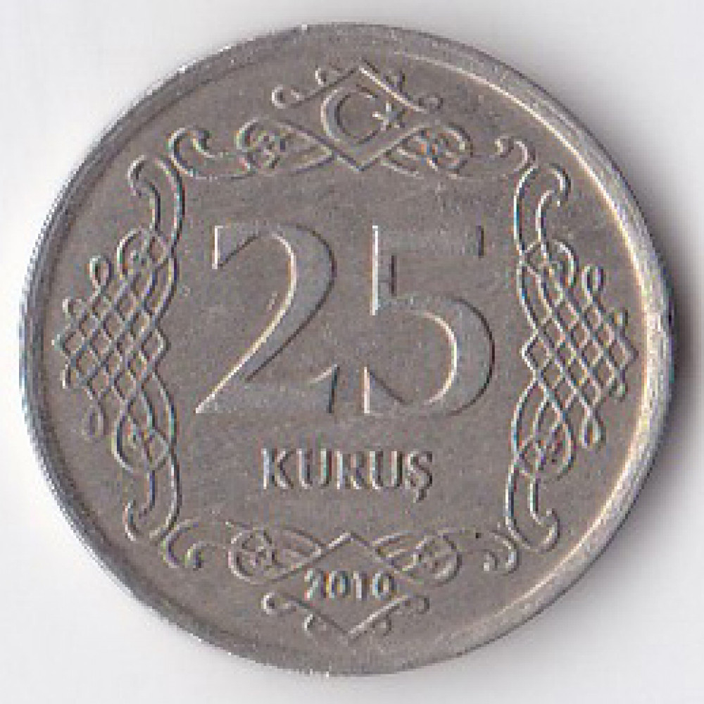 25 куруш 2010 Турция - 25 kurus 2010 Turkey