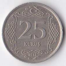 25 куруш 2010 Турция - 25 kurus 2010 Turkey