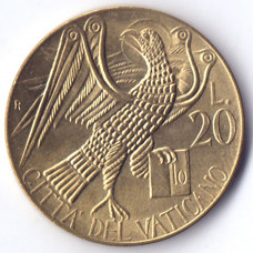 20 лир 1985 Ватикан - 20 lire 1985 Vatican City