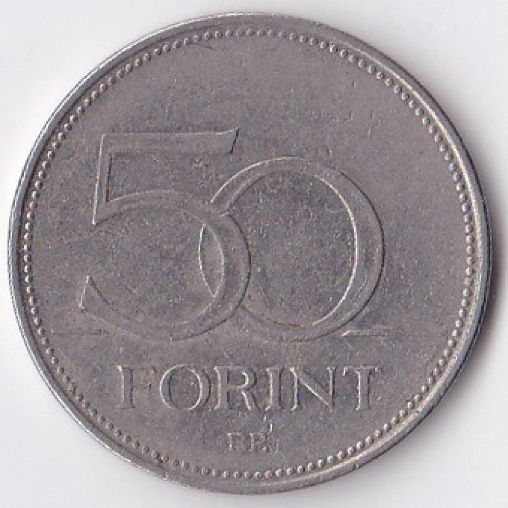 50 форинтов 1997 Венгрия - 50 forint 1997 Hungary