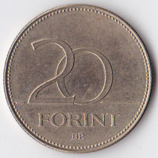 20 форинтов 1995 Венгрия - 20 forint 1995 Hungary