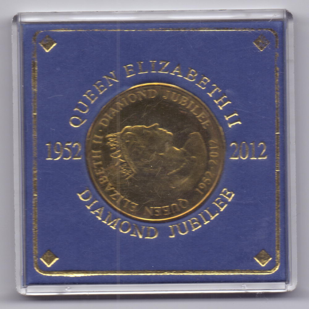 Сувенирная медаль Великобритании. 60 лет Коронации ELIZABETH II, 1952-2012. В упаковке