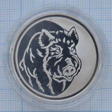 3 рубля 2007. Год Кабана