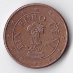 1 евроцент 2009 Австрия - 1 euro cent 2009 Austria