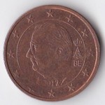 2 евроцента 2012 Бельгия - 2 euro cent 2012 Belgium