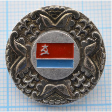 Серия "Флаги республик СССР 4" - Азербайджанская ССР