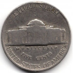 5 центов 1940 США - 5 cents 1940 USA, Без МД