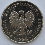 20 злотых 1990 Польша - 20 zloty 1990 Poland, без обращения