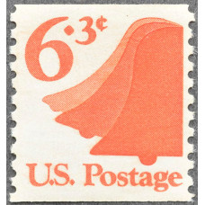 1974 Январь. США, Колокол Свободы, 6.30 центов