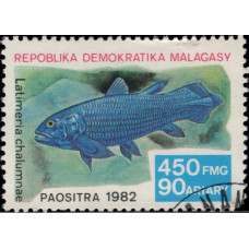 1982, декабрь. Почтовая марка Мадагаскара. Рыбы, 450Fr