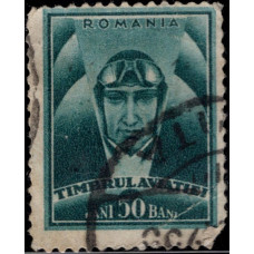 1932. Почтовая марка Румынии. Авиация, 50B