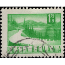 1967, декабрь. Почтовая марка Румынии. Транспорт и связь, 1.75L