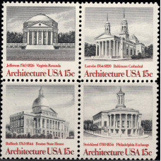 1979, июнь. Квартблок США. Американская архитектура, 15C