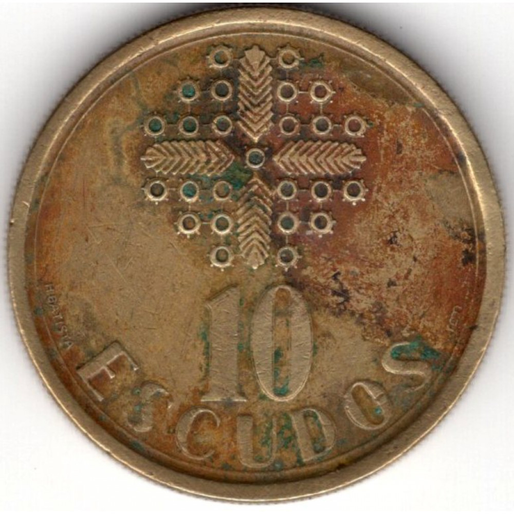 10 1988 10 Escudos 1988 Portugal 