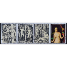 1978, март. Набор почтовых марок Парагвая. 450 лет со дня смерти Альбрехта Дюрера