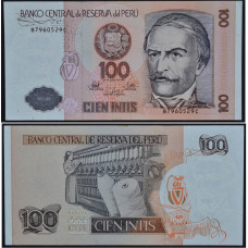 100 Инти 1987 Перу - 100 Intis 1987 Peru