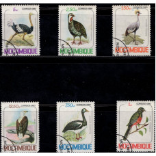1980, июль. Набор почтовых марок Мозамбика. Птицы