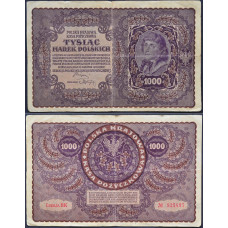 1000 марок 1919 Польша - 1000 marek 1919 Poland