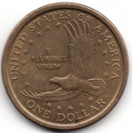 1 доллар 2001 США, P - 1 dollar 2001 USA, P