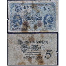 5 марок 1914 Германия - 5 mark 1914 Germany