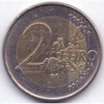 2 евро 2002 Германия - 2 euro 2002 Germany, G, из оборота