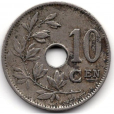 10 сантимов 1929 Бельгия - 10 centimes 1929 Belgium