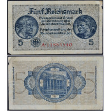 5 марок Третий Рейх Германия - 5 mark Germany