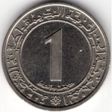 1 динар 1972 Алжир - 1 dinar 1972 Algeria, из оборота