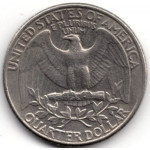 25 центов (квотер) 1983 США - 25 cents (quarter) 1983 USA, P