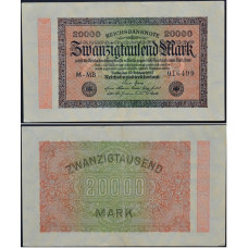 20000 марок 1923 Германия Веймарская Республика - 20000 mark 1923 Germany