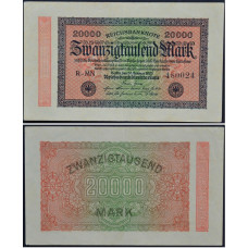 20000 марок 1923 Веймарская Республика - 20000 mark 1923 Germany