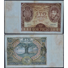 100 злотых 1934 Польша - 100 zloty 1934 Poland