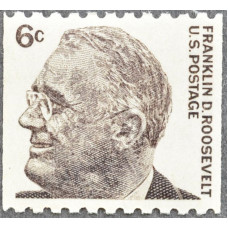 1966 Январь. США, Рузвельт, 6 центов