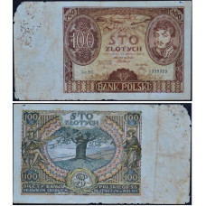 100 злотых 1934 Польша - 100 zloty 1934 Poland