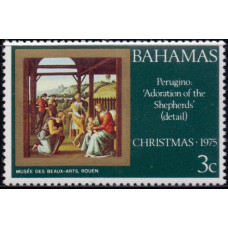 1975, декабрь. Почтовая марка Багамских островов. Рождество, 3С