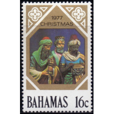 1977, октябрь. Почтовая марка Багамских островов. Рождество, 16С