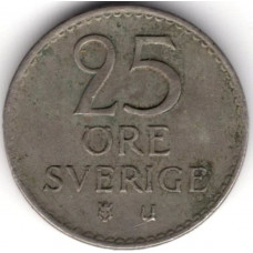 25 эре 1970 Швеция - 25 ore 1970 Sweden, из оборота