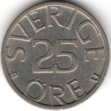 25 эре 1979 Швеция - 25 ore 1979 Sweden, из оборота