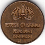 1 эре 1969 Швеция - 1 ore 1969 Sweden, из оборота