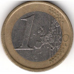 1 евро 2000 Испания - 1 euro 2000 Spain, из оборота