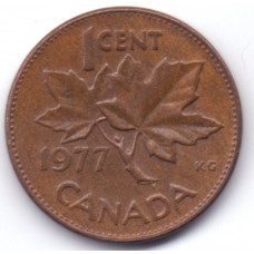 1 цент 1977 Канада - 1 cent 1977 Canada