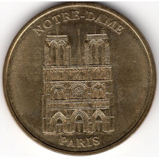 Сувенирный жетон Франции. NOTRE-DAME DE PARIS. 2004