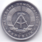 1 пфенниг 1982 Германия (ГДР) - 1 pfennig 1982 Germany (GDR), из оборота