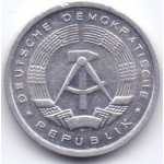 1 пфенниг 1984 Германия (ГДР) А - 1 pfennig 1984 Germany (GDR) А, из оборота