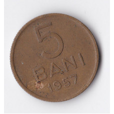 5 бани 1957 Румыния - 5 bani 1957 Romania