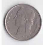 1 Франк 1966 Бельгия - 1 Franc BELGIQUE 1966  -  